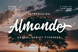 Almonde Script: A Timeless Font for Crafters and Designers