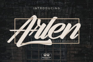 Arlen Script: A Versatile Font for Creative Crafters