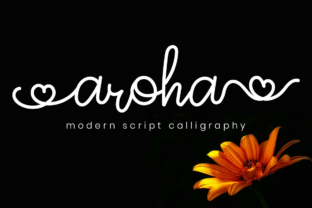 Aroha Script: A Handwritten Font That Feels Human, Not Hectic