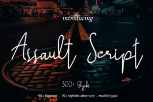 Assault Script: The Font That Speaks Boldly