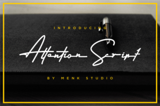 Attention Script: A Font That Speaks to the Heart of Your Craft