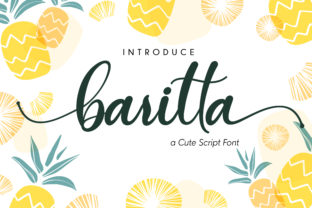 Baritta Script: The Font That Makes Your Campaigns Pop