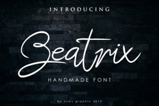 Beatrix Script: A Font That Elevates Your Brand