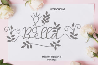 Bella Script: A Natural, Organic Script Font for Campaign Headlines