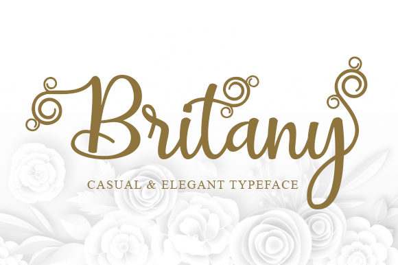 Britany Script: A Romantic Font for Branding Projects
