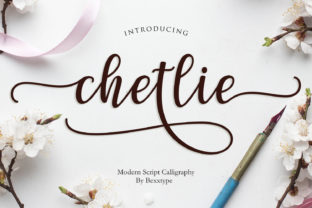 Chetlie Script: A Modern Script for Digital Design