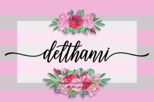 Delthami Script: A Modern Handwritten Font for Web Design