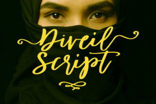 Diveil Script: A Handwritten Font with Editorial Warmth