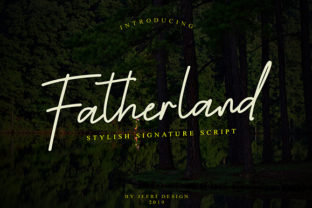 Fatherland Script: A Timeless Script Font for Authentic Branding