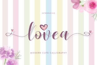 Lovea Script: A Fun and Modern Calligraphy Font for Branding