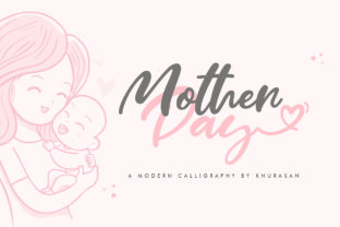 Mother Day Script: A Beautiful Font for Handmade Creators