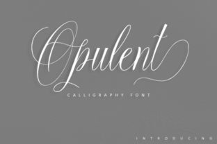 Opulent Script: Elevating Your Brand with a Timeless Font