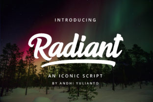 Radiant Script: A Vintage Script Font with Character