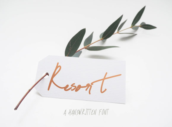 Resort Script: A Font That Adds Warmth and Personality