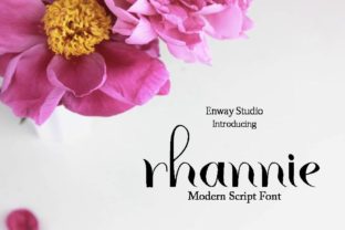 Rhannie Script: A Beautiful Font for Digital Design