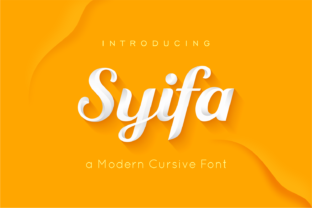 Syifa Script: A Bold Handwritten Typeface for Digital Branding