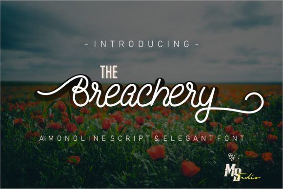 The Breachery Script: A Font That Elevates Brand Identity