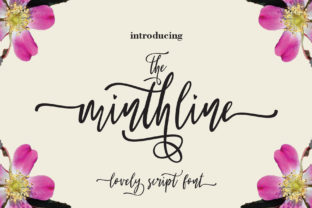 The Minthline Script: A Font That Elevates Your Brand
